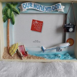 Our honeymoon frame